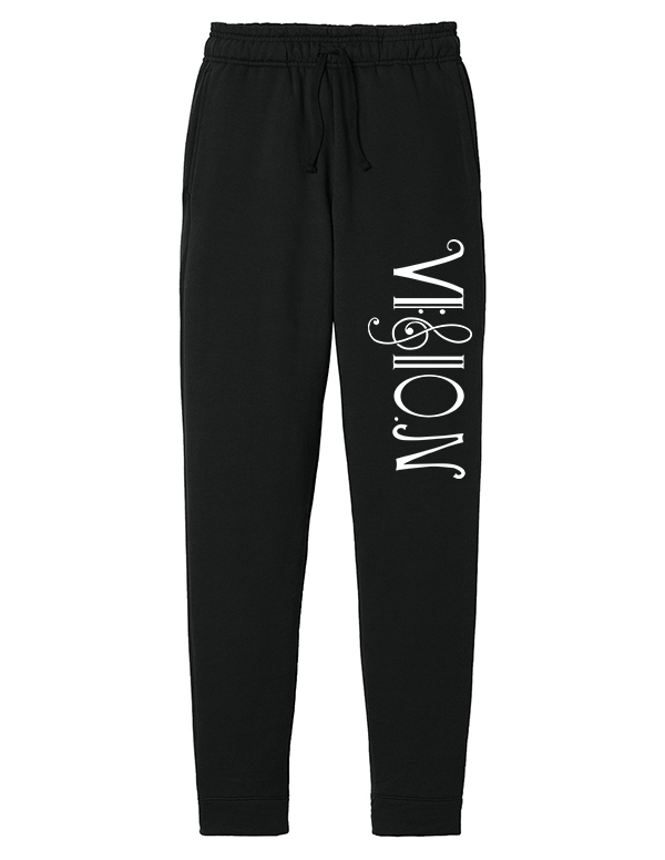 Jet Black Vision Core Fleece Jogger