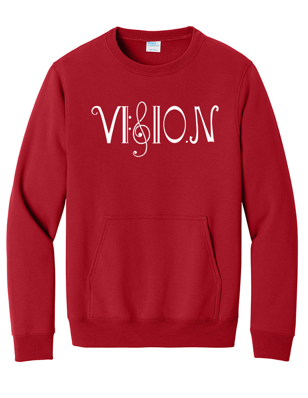 Red Vision Fleece Pocket Crew