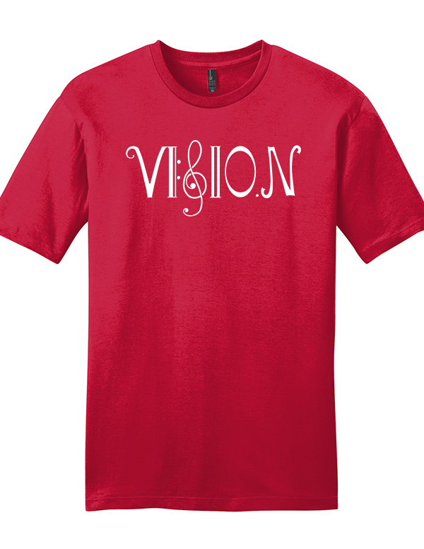 Classic Red Vision Soft Cotton Tee