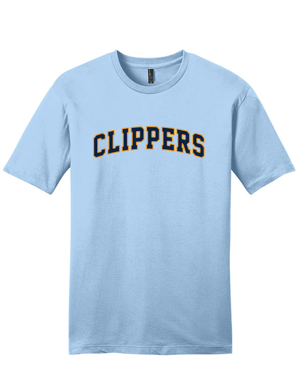 Ice Blue MacaPort Soft Cotton CLIPPERS Tee