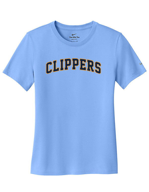 Valor Blue Nike Women's Swoosh Sleeve rLegend CLIPPERS Tee