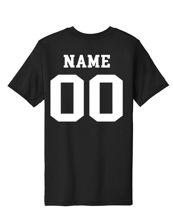 Black New London Bulldogs Nike Tee 2