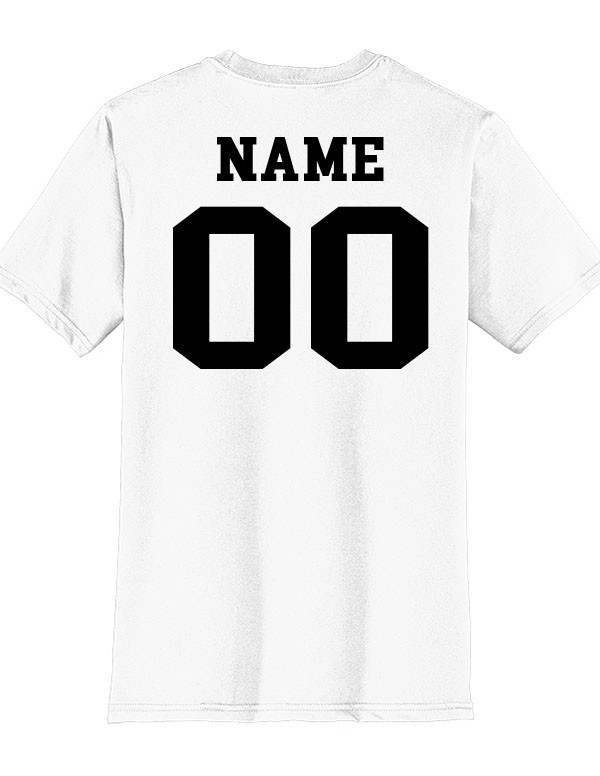 White New London Football Soft Cotton Tee 2