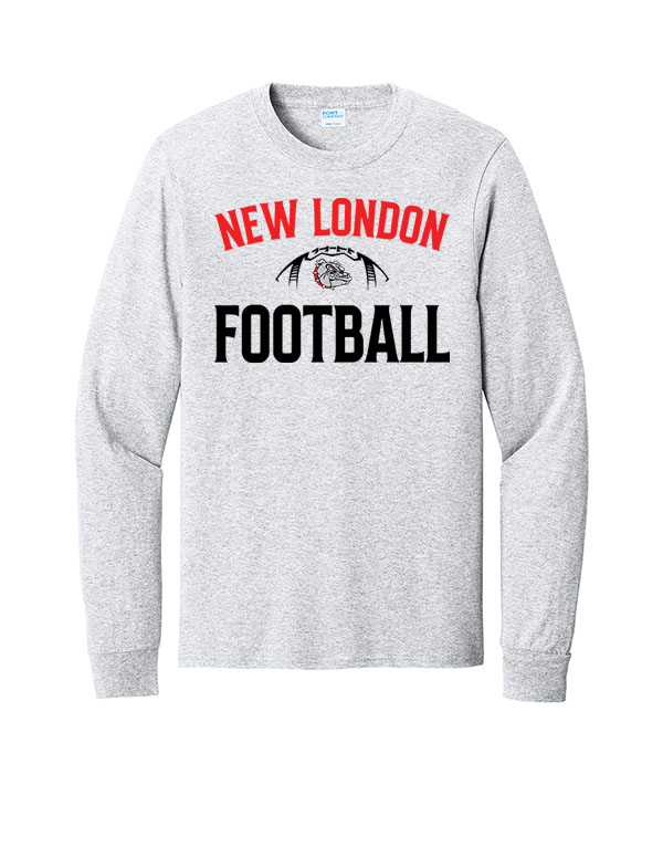 Ash New London Football Cotton Long Sleeve