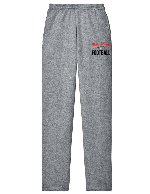 Athletic Heather New London Football Fleece Sweatpants
