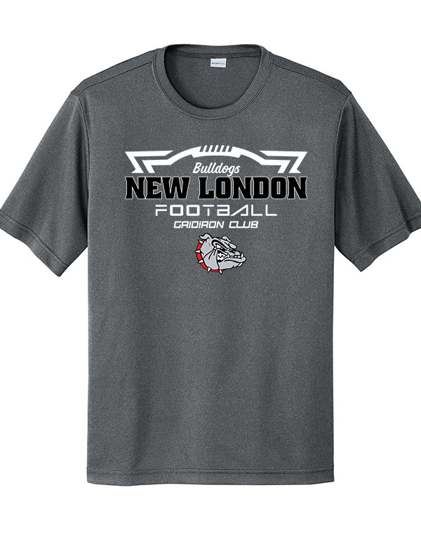Iron Grey New London Gridiron Club Dri-Fit T-Shirt
