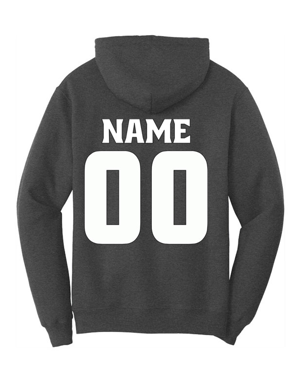 Dark Heather Grey New London Gridiron Club Sweatshirt 2