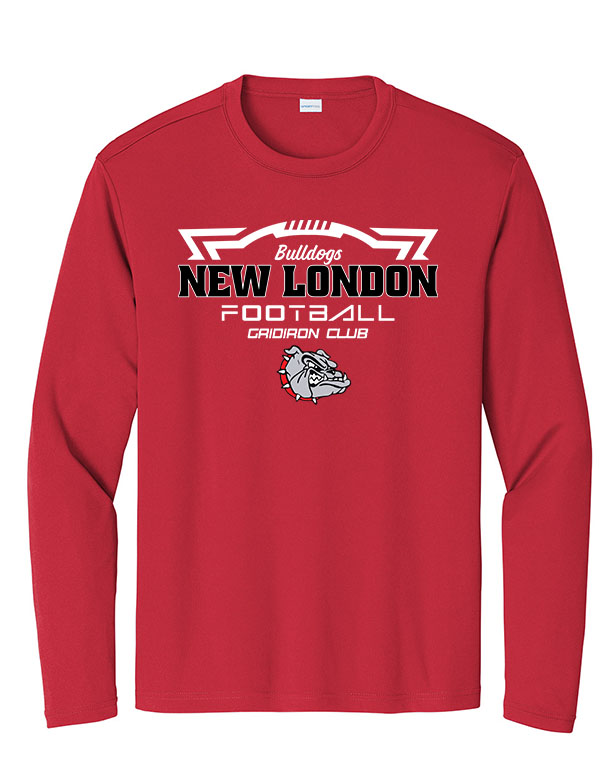 True Red New London Gridiron Club Dri-Fit Long Sleeve