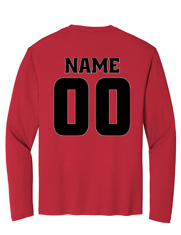 True Red New London Gridiron Club Dri-Fit Long Sleeve 2