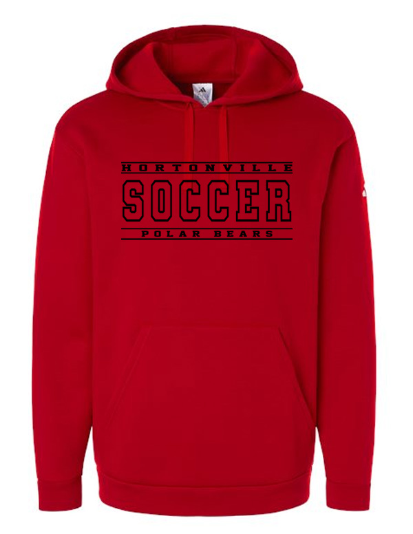 Team Power Red Hortonville Soccer Basic Adidas Sweatshirt