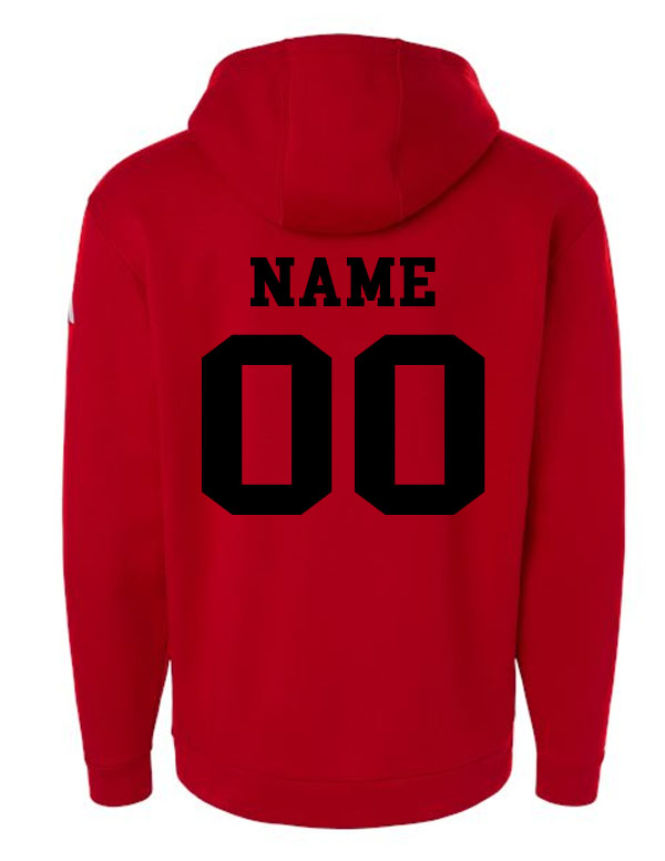 Team Power Red Hortonville Soccer Basic Adidas Sweatshirt 2