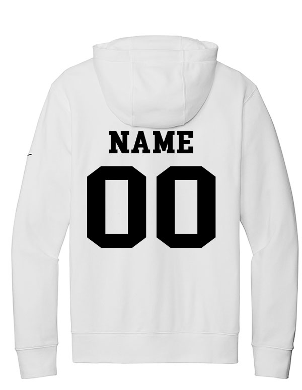 White Hortonville Soccer Basic Nike Sweatshirt 2