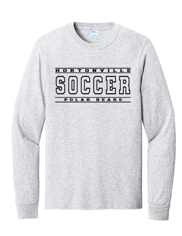 Ash Hortonville Soccer Basic Cotton Long Sleeve