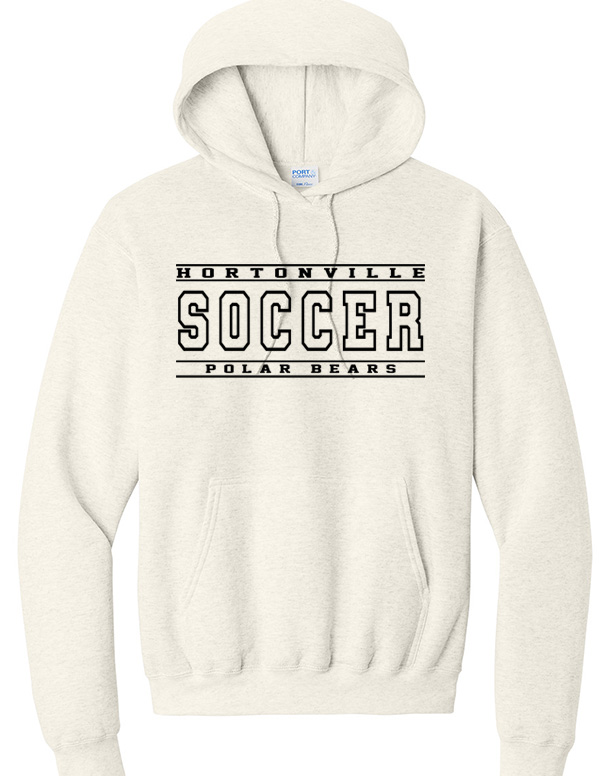 Oatmeal Heather Hortonville Soccer Basic Sweatshirt