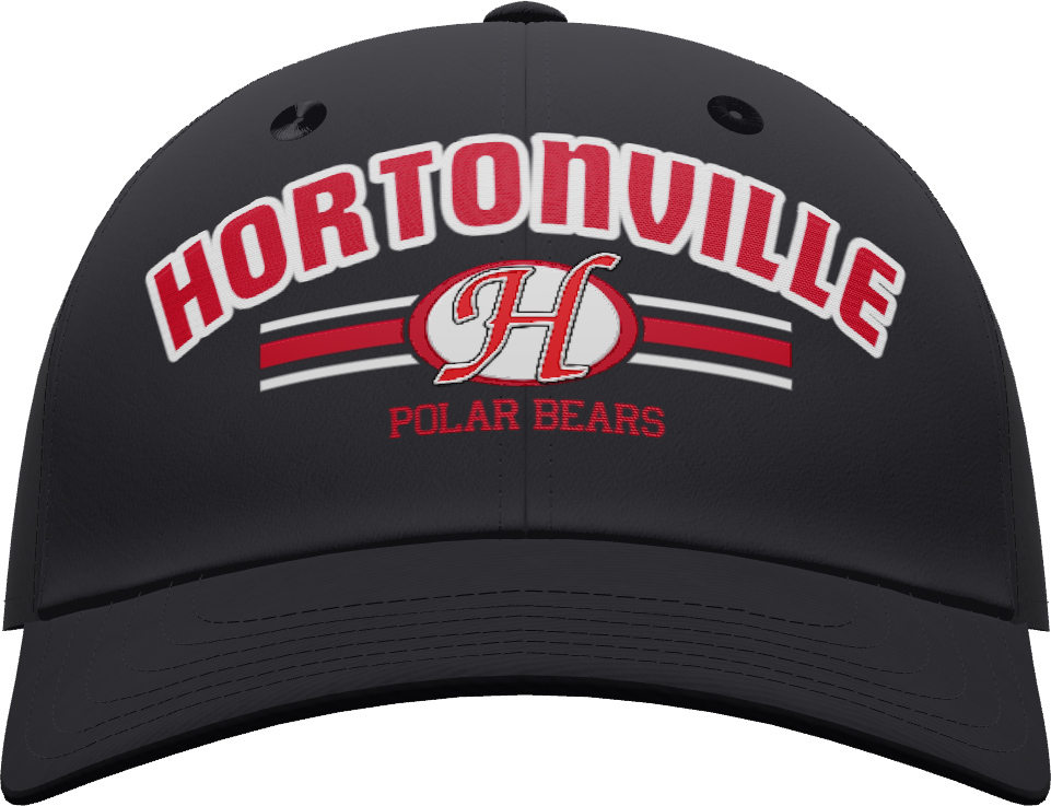 Black Hybrid Snapback Dad Cap