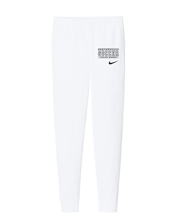 White Hortonville Soccer Basic Nike Fleece Jogger