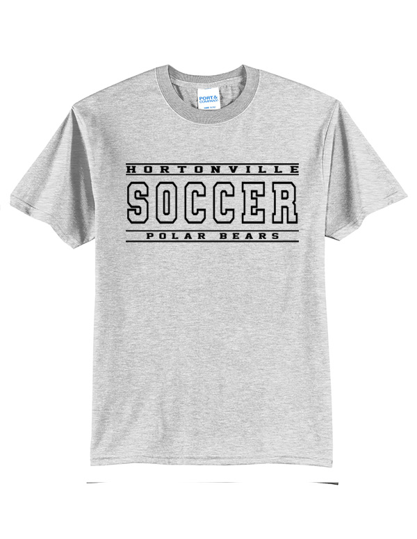 Ash Hortonville Soccer Basic Core Blend Tee