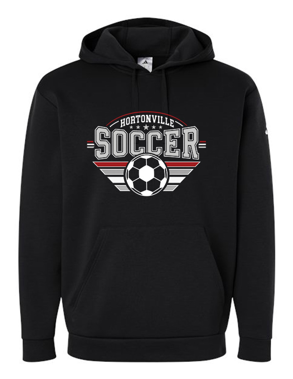 Black Hortonville Soccer Championship Adidas Sweatshirt
