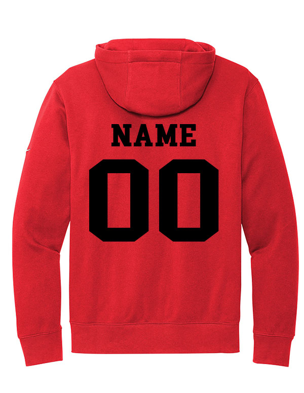University Red Retro Nike Sweatshirt 2