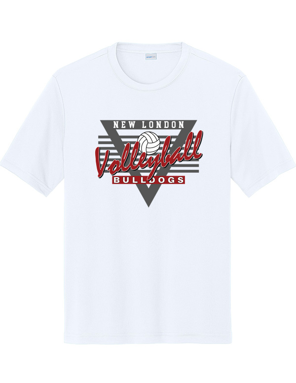 White Retro Dri-Fit Tee