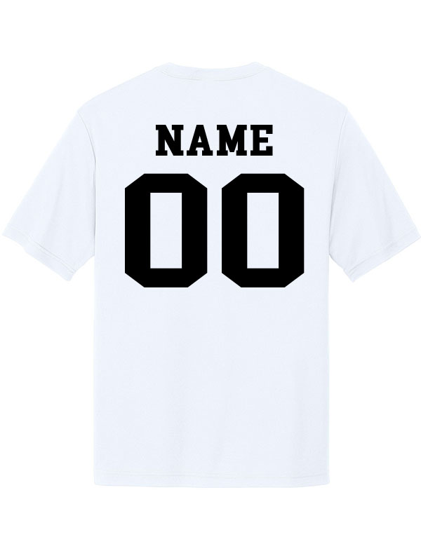 White Retro Dri-Fit Tee 2