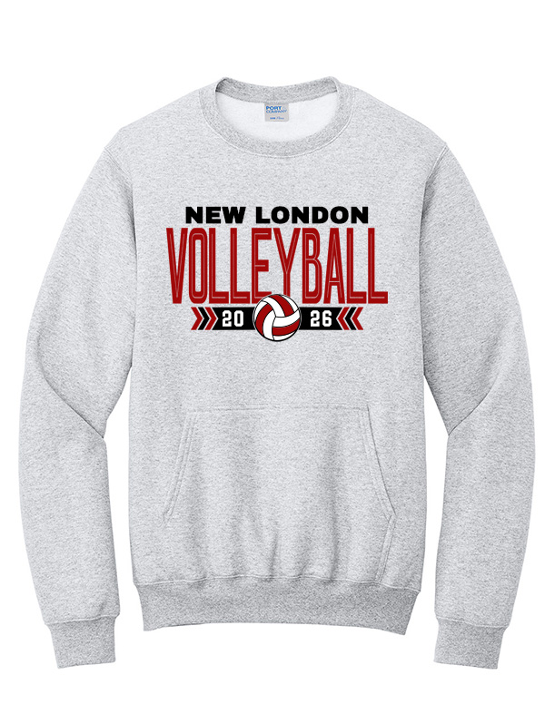 Ash NL Volleyball Pocket Crewneck