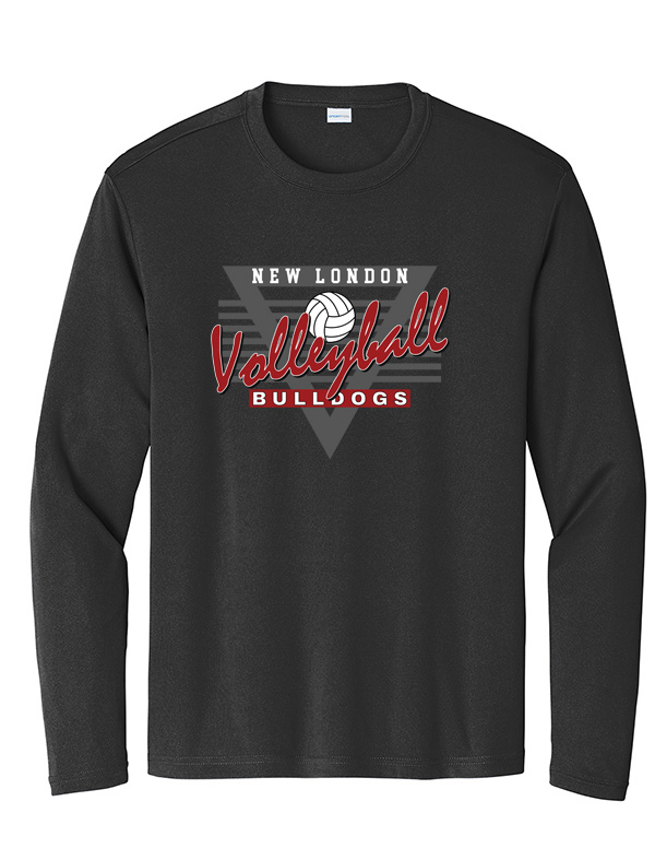 Black Retro Dri-Fit Long Sleeve