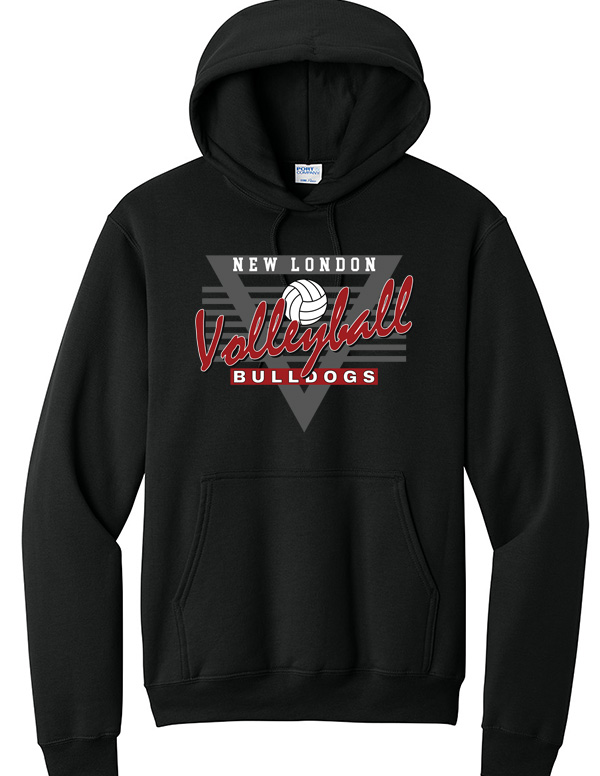 Jet Black Retro Sweatshirt