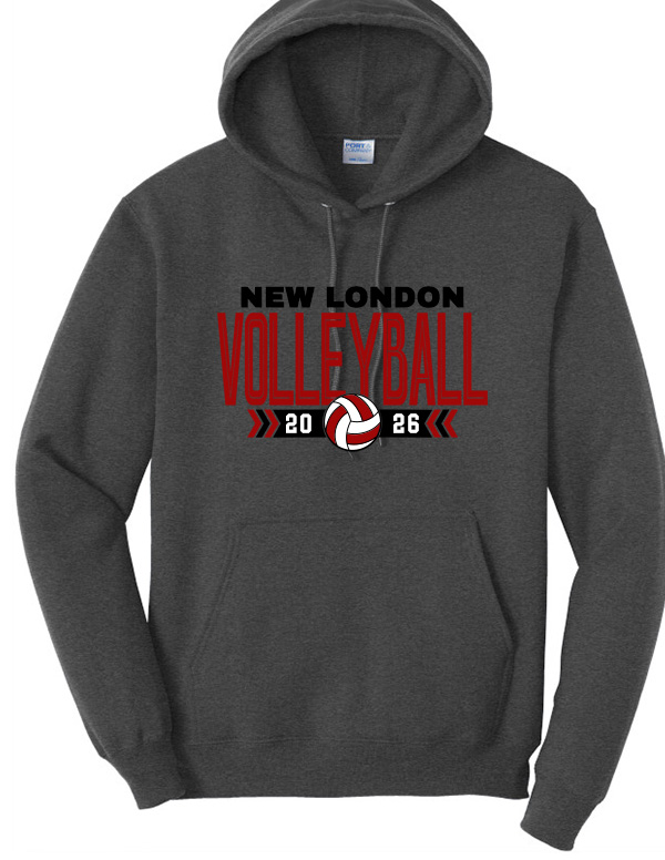 Dark Heather Grey NL Volleyball Sweatshirt