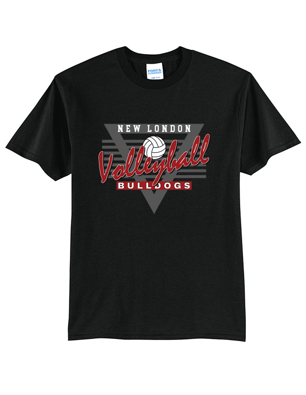 Jet Black Retro Core Blend Tee