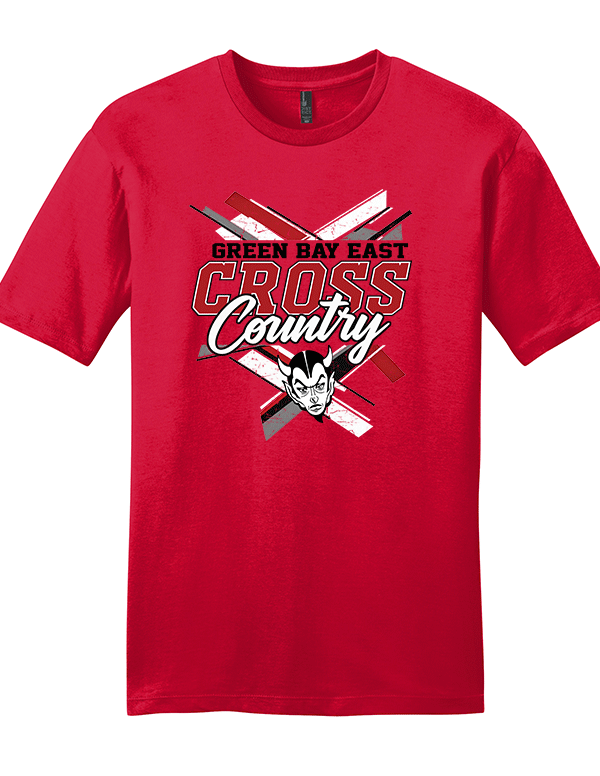 Classic Red GB East XC SoftStyle Tee
