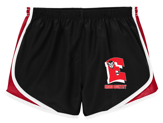 Black/ True Red/ White Ladies GBEXC Shorts