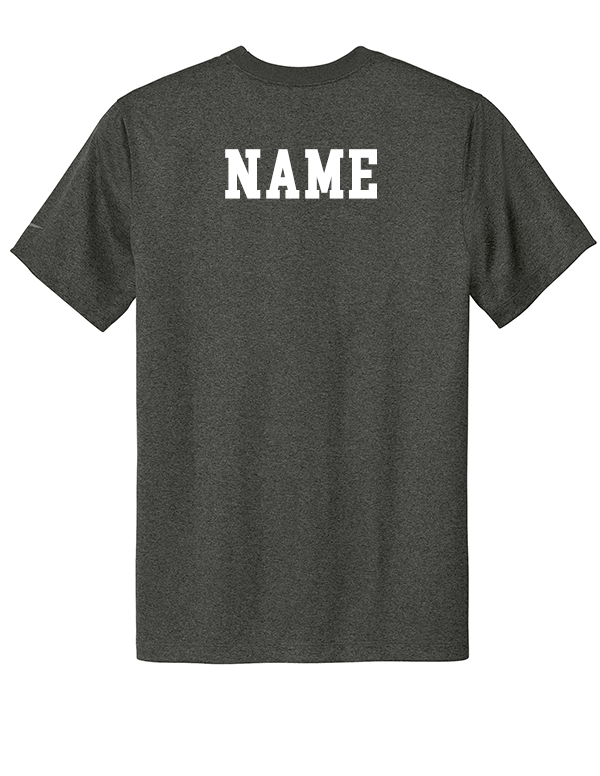 Dark Smoke Heather GB East XC Nike Tee 2