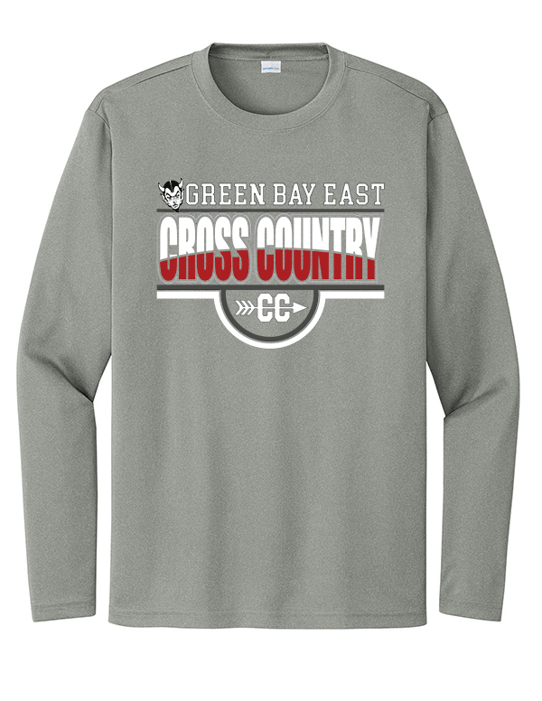 Grey Concrete Heather Country Country Dri-Fit Long Sleeve