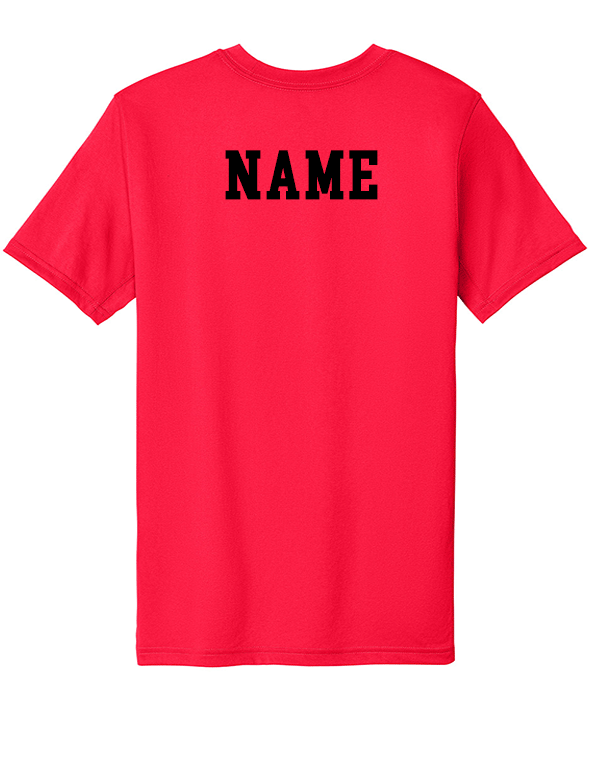 University Red  Cross Country Nike Tee 2