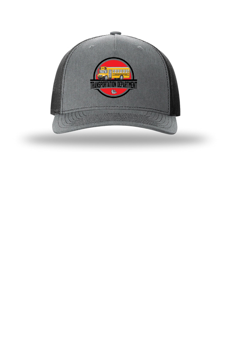 Heather Grey/Black Transportation Trucker Hat