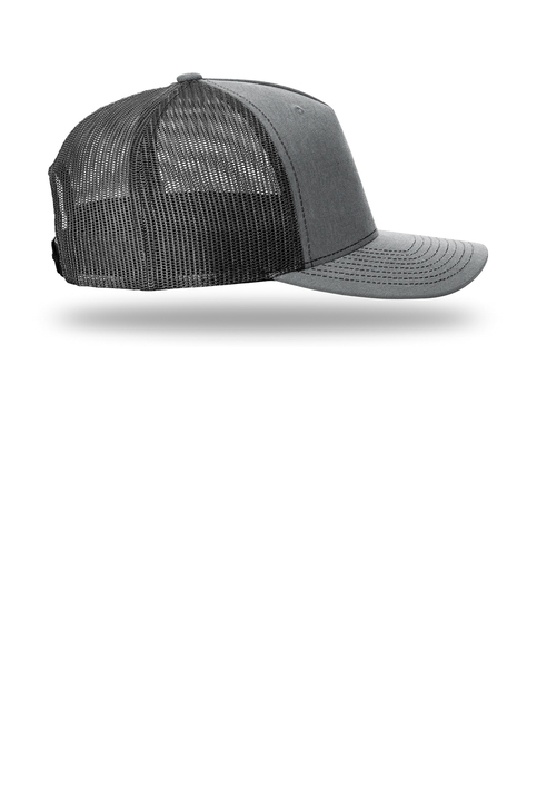Heather Grey/Black Transportation Trucker Hat 3