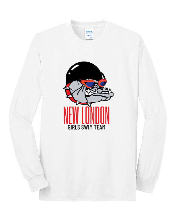 White Cap and Goggles Core Blend Long Sleeve