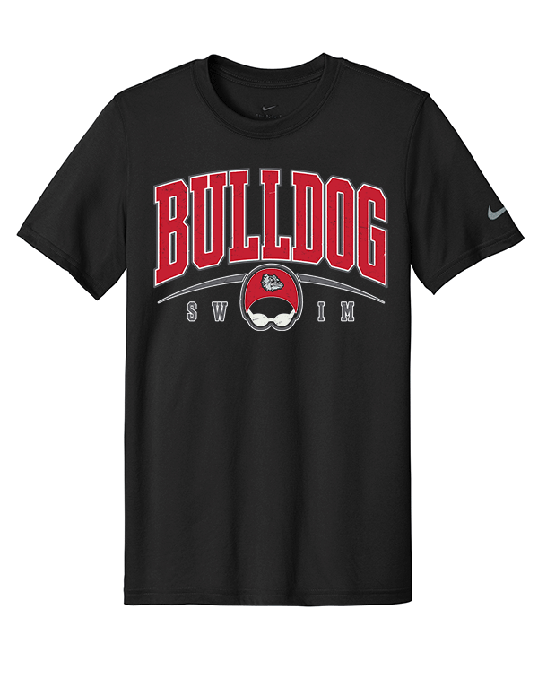 Black Bulldog Swim Nike Tee 2