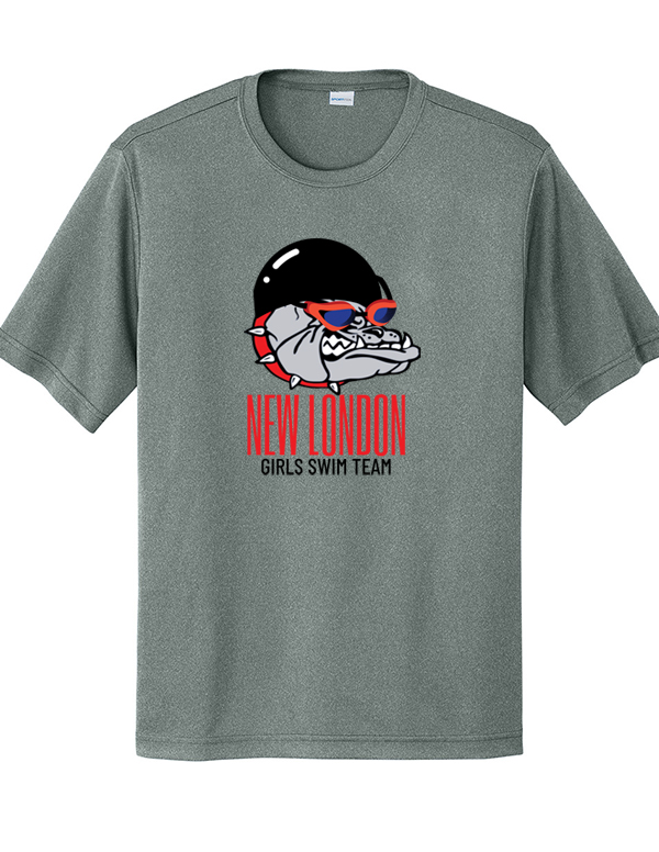 Grey Concrete Heather Cap and Goggles Dri-Fit Tee