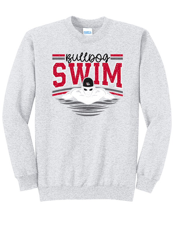 Ash Cursive Swim Crewneck