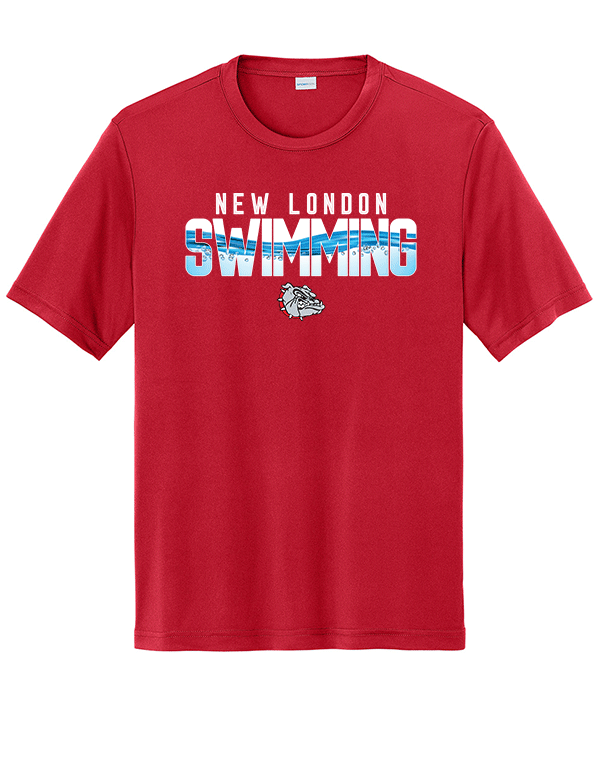 True Red Swimming Pool Dri-Fit Tee
