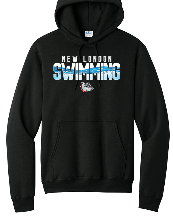 Jet Black Swimming Pool Sweatshirt