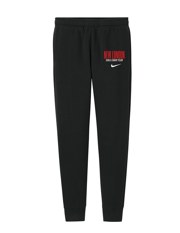 Black Nike Swim Joggers