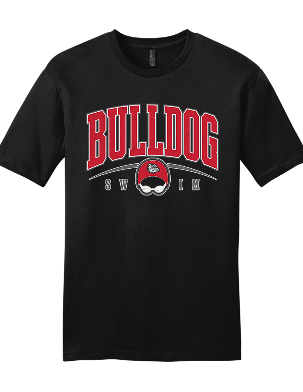 Black Bulldog Swim SoftStyle Tee