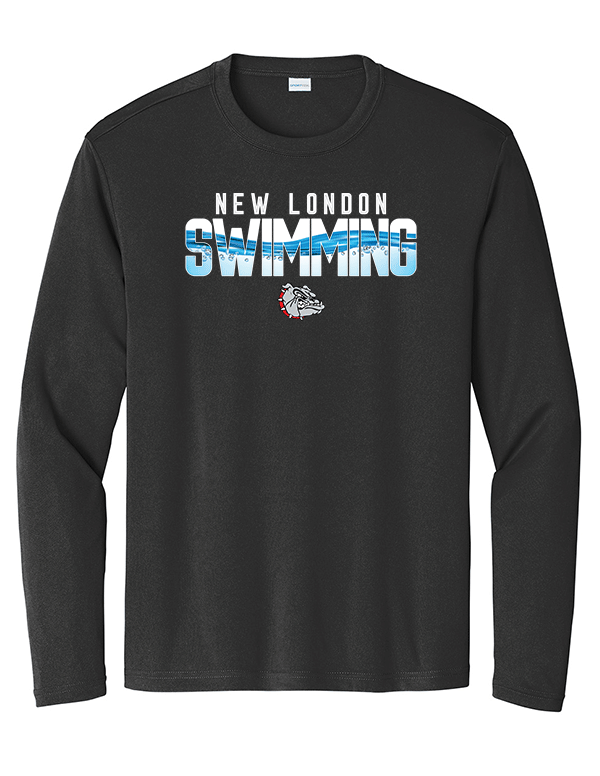 Black Swimming Pool Dri-Fit Long Sleeve