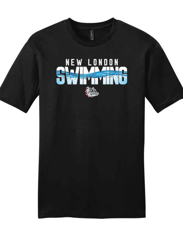 Black Swimming Pool SoftStyle Tee