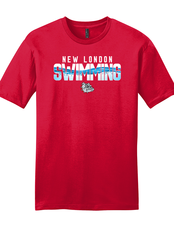 Classic Red Swimming Pool SoftStyle Tee