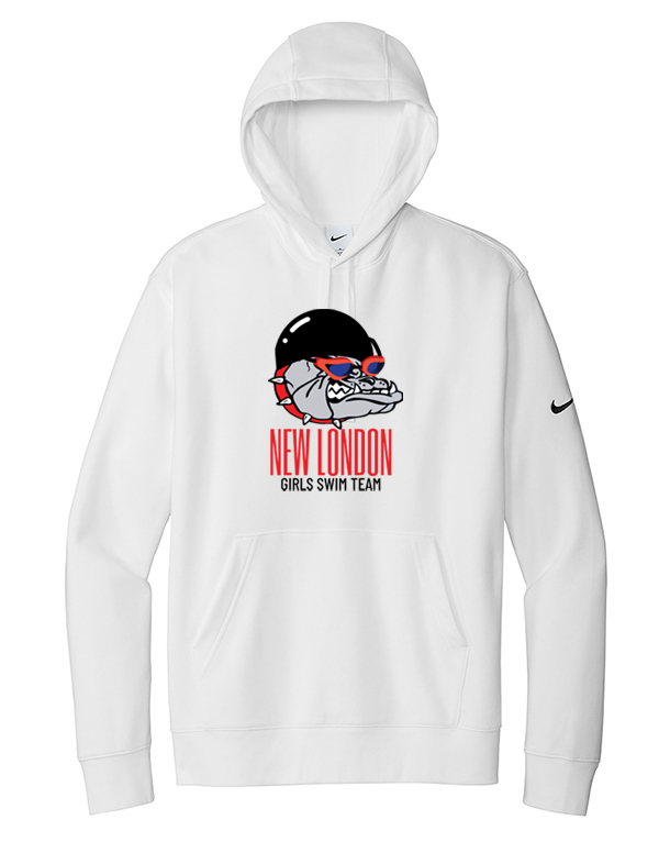 White Cap and Goggles Nike Sweatshirt