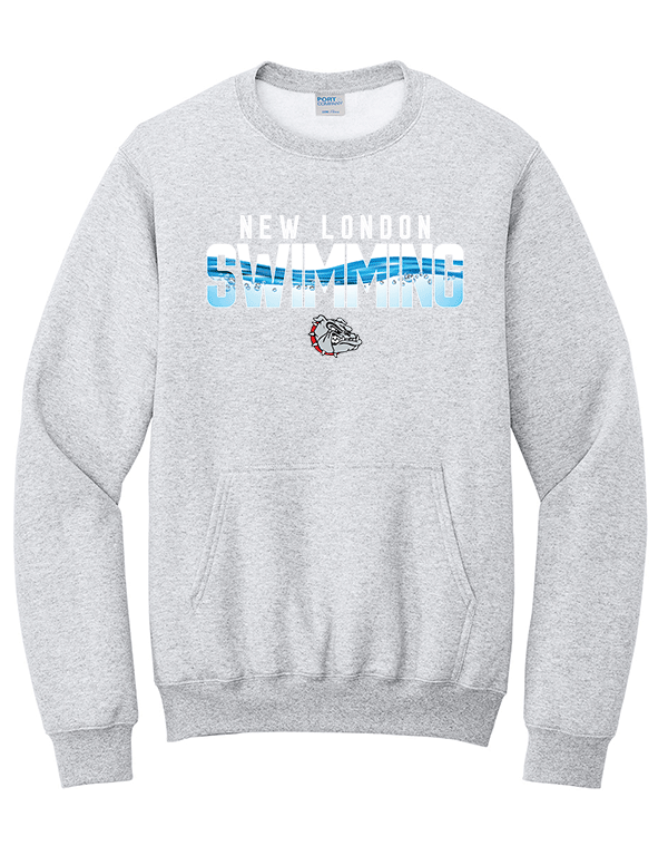 Ash Swimming Pool Pocket Crewneck